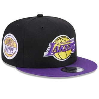 NBA LOS ANGELES LAKERS CONTRAST SIDE PATCH 9FIFTY SNAPBACK CAP