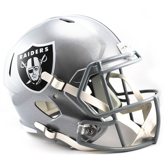 NFL Speed Replica Helm Las Vegas Raiders