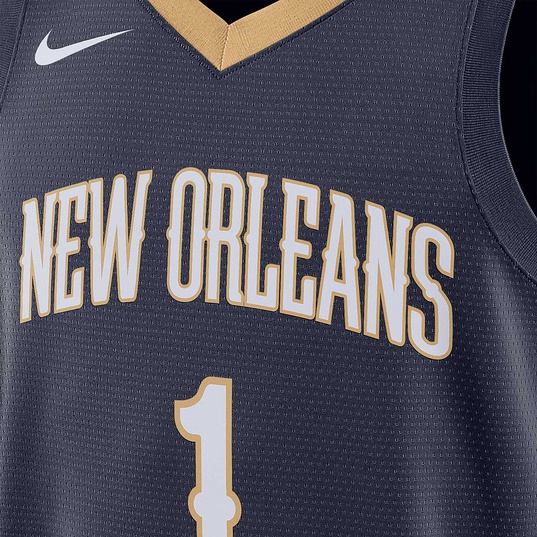 Nike Men's Zion Williamson New Orleans Pelicans Icon Swingman Jersey - Navy