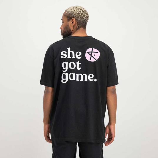She Got Game Statement T-Shirt  large afbeeldingnummer 5