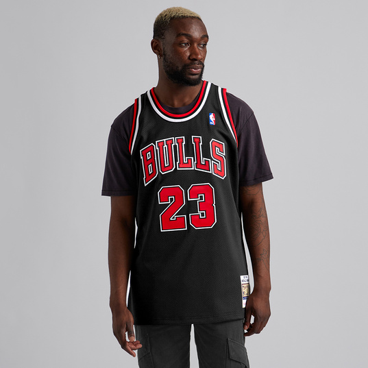 Original Nike 1997-98 Michael Jordan 23 Chicago Bulls Black -  Sweden