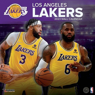 NBA Los Angeles Lakers Team Wall Calendar 2023