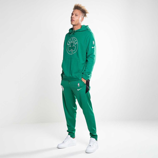 Nike Men's Boston Celtics Green Showtime Pants, Large