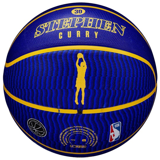 NBA GOLDEN STATE WARRIORS STEPHEN CURRY OUTDOOR BASKETBALL  large image number 4