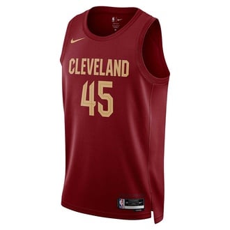 nike And NBA CLEVELAND CAVARLIERS DRI FIT ICON SWINGMAN JERSEY DONOVAN MITCHELL TEAM RED MITCHELL DONOVN 1