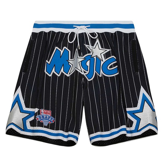 Vintage Basketball Shorts Just Don Orlando Magic White Stripes 
