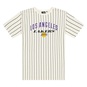 NBA LOS ANGELES LAKERS PINSTRIPE OVERSIZED T-SHIRT  large image number 1