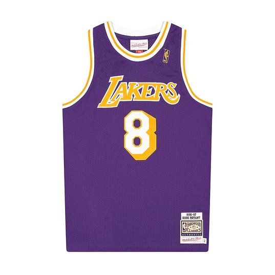 NBA LOS ANGELES LAKERS 1996-97 KOBE BRYANT #8 AUTHENTIC JERSEY  large image number 1