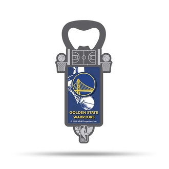 NBA Golden State Warriors Basketball Bottle Opener Magnet