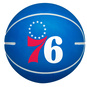 NBA DRIBBLER PHILADELPHIA 76ERS BASKETBALL MICRO  large image number 4