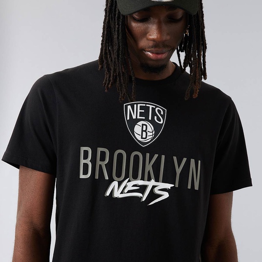 NBA SCRIPT T-SHIRT BROOKLYN NETS  large afbeeldingnummer 6