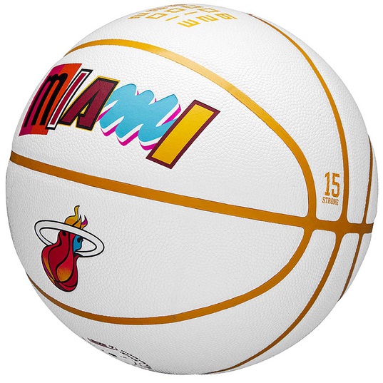 NBA TEAM CITY COLLECTOR MIAMI HEAT BASKETBALL  large image number 6