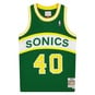 NBA SEATTLE SUPERSONICS 1994-95 SHAWN KEMP SWINGMAN JERSEY  large image number 1