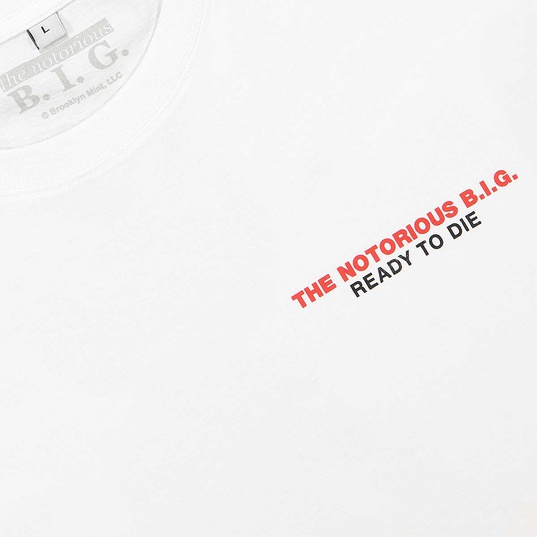 Notorious Big Ready To Die Tracklist T-Shirt  large image number 4