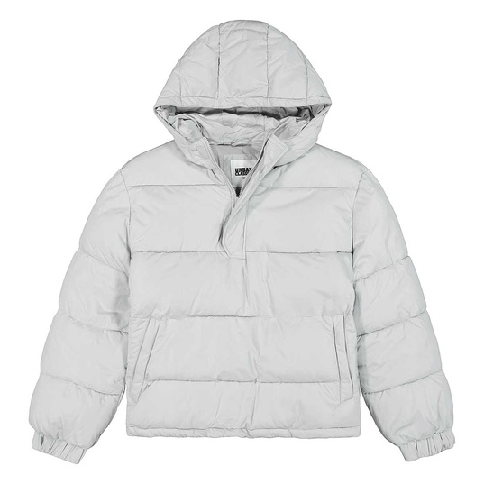 Hooded Cropped Pull Over Down Jacket  large Bildnummer 1