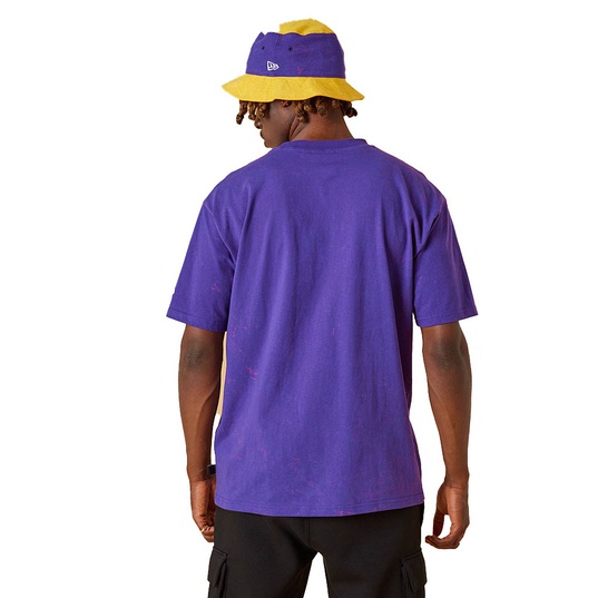 NBA WASHED PACK GRAPHIC LA LAKERS T-SHIRT  large image number 2