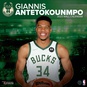 Milwaukee Bucks  - NBA - Giannis Antetokounmpo - Calendar - 2023  large número de imagen 1