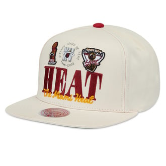 NBA MIAMI HEAT REFRAME RETRO SNAPBACK CAP