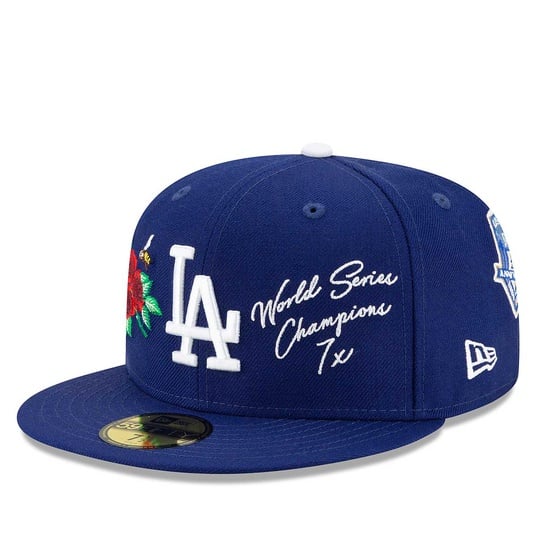 MLB LOS ANGELES DODGERS 59FIFTY LIFETIME CHAMPS CAP  large número de imagen 1