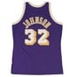 NBA LOS ANGELES LAKERS 1985-86 SWINGMAN ROAD JERSEY MAGIC JOHNSON  large numero dellimmagine {1}