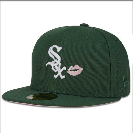 MLB CHICAGO WHITE SOX KISS WORLD SERIES CHAMPS PATCH 59FIFTY CAP  large image number 2