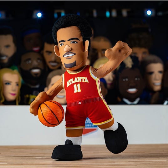 NBA Atlanta Hawks Plush Toy Trae Young 25cm  large numero dellimmagine {1}