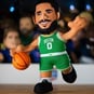 NBA Boston Celtics Jason Tatum Plush Figure  large numero dellimmagine {1}