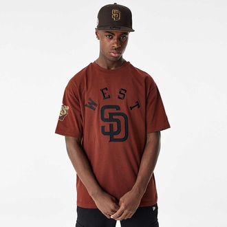 MLB SAN DIEGO PADRES TEAM PATCH OVERSIZED T-SHIRT