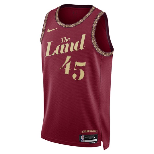 NBA CLEVELAND CAVALIERS DRI-FIT CITY EDITION SWINGMAN JERSEY DONOVAN MITCHELL  large image number 1