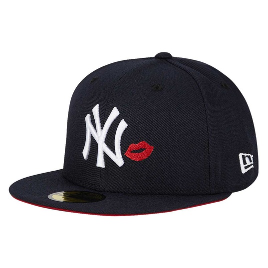 MLB NEW YORK YANKEES KISS 100th ANNIVERSARY PATCH 59FIFTY CAP  large afbeeldingnummer 2