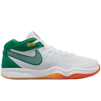 nike AIR ZOOM G T  HUSTLE 2 MARCH MADNESS white green 1
