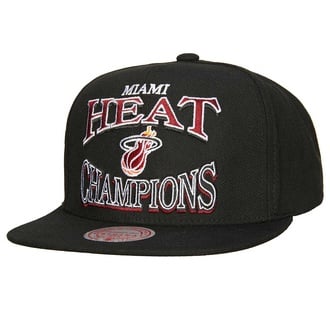 NBA MIAMI HEAT CHAMPIONS ERA SNAPBACK CAP