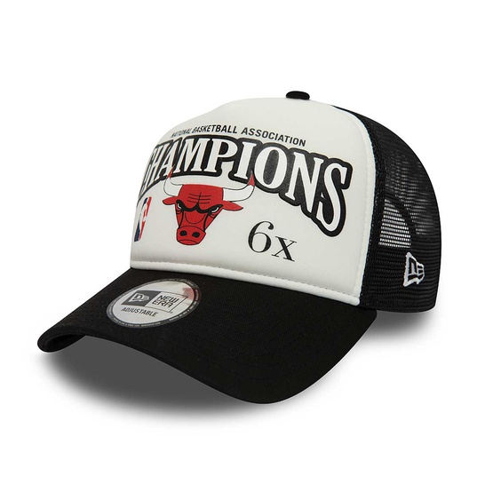 NBA CHICAGO BULLS LEAGUE CHAMPIONS TRUCKER CAP  large numero dellimmagine {1}