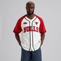 NBA CHICAGO BULLS PRACTICE DAY BASEBALL JERSEY  large image number 3