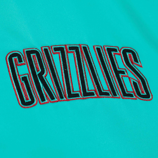 NBA VANCOUVER GRIZZLIES HEAVYWEIGHT SATIN JACKET  large image number 3