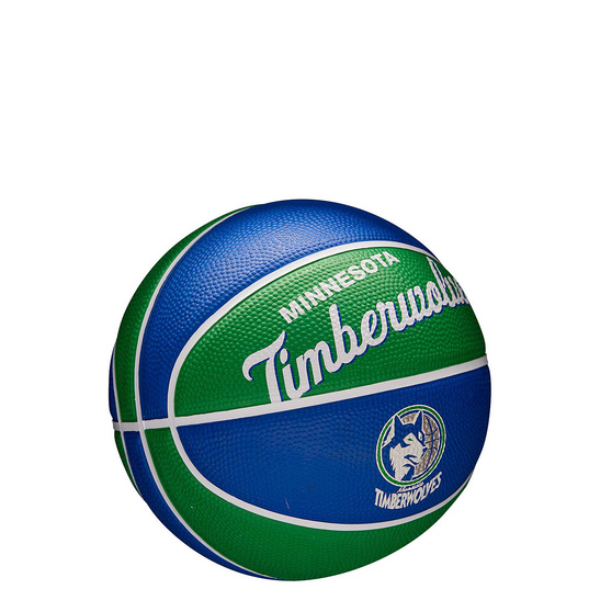 NBA MINNESOTA TIMBERWOLVES RETRO BASKETBALL MINI  large image number 2