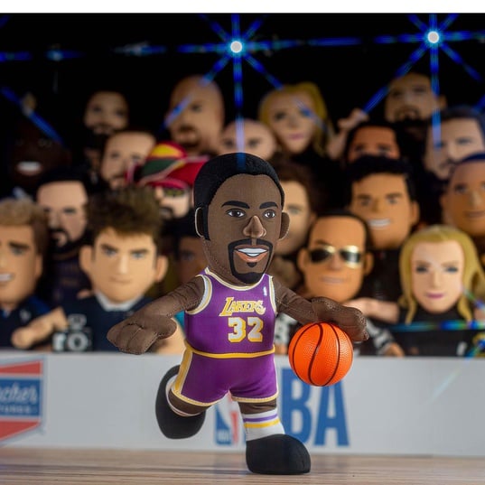 NBA Los Angeles Lakers Plush Toy Magic Johnson 25c  large Bildnummer 5