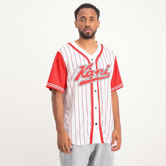 Kaufen Sie Varsity Block Pinstripe Baseball Shirt für N/A 0.0 auf KICKZ ...