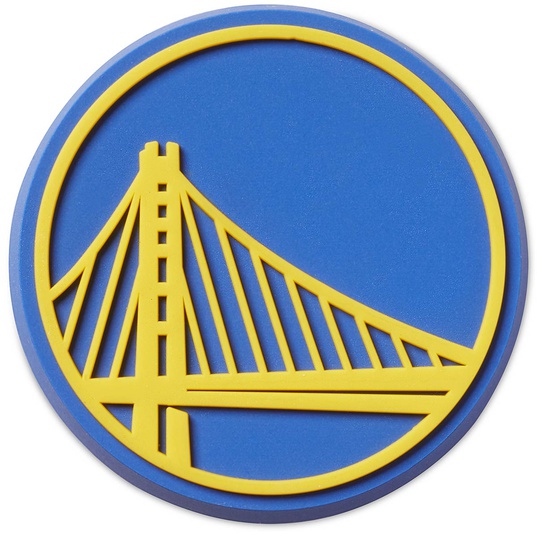 NBA Golden State Warriors Logo Jibbitz  large image number 1