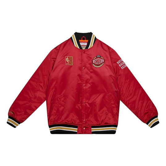NBA ALL STAR WEST HEAVYWEIGHT SATIN JACKET  large image number 1