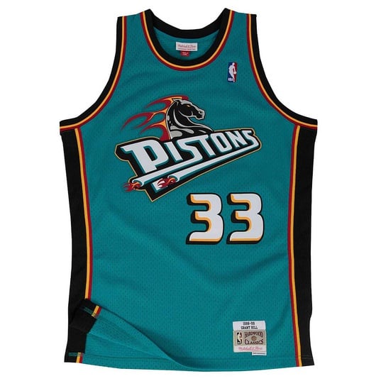 NBA DETROIT PISTONS 1998-99 SWINGMAN JERSEY GRANT HILL  large image number 1