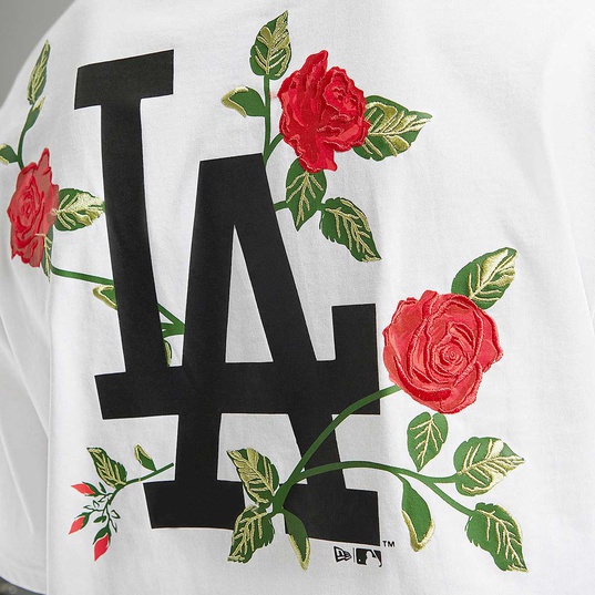 MLB LOS ANGELES DODGERS FLORAL GRAPHIC T-SHIRT