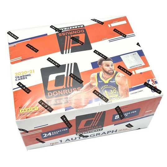 NBA 2020/21 Donruss Basketball Trading Cards - Retailbox  large image number 1