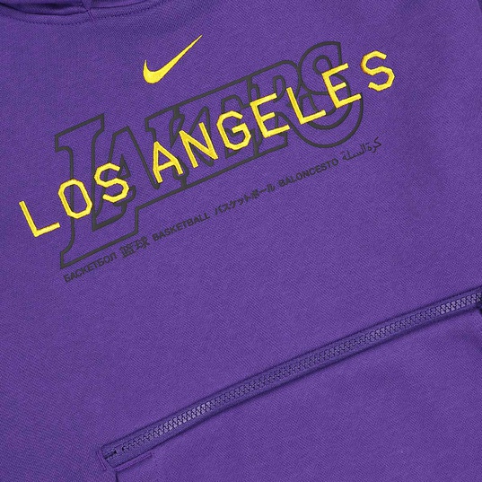 NBA LA LAKERS W NK PO HDY FLY CTS  large image number 4