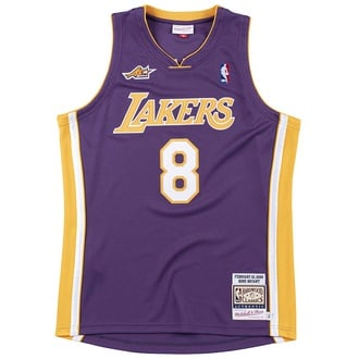 NBA LOS ANGELES LAKERS AUTHENTIC JERSEY - KOBE BRYANT #8  '08-'09