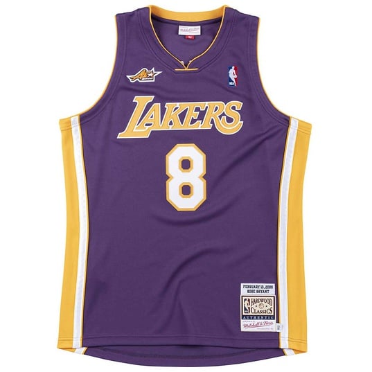 NBA LOS ANGELES LAKERS AUTHENTIC JERSEY - KOBE BRYANT #8  '08-'09  large numero dellimmagine {1}