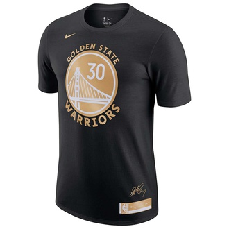 nike NBA GOLDEN STATE WARRIORS DRI FIT SELECT SERIES T SHIRT STEPHEN CURRY BLACK CURRY STEPHEN 1