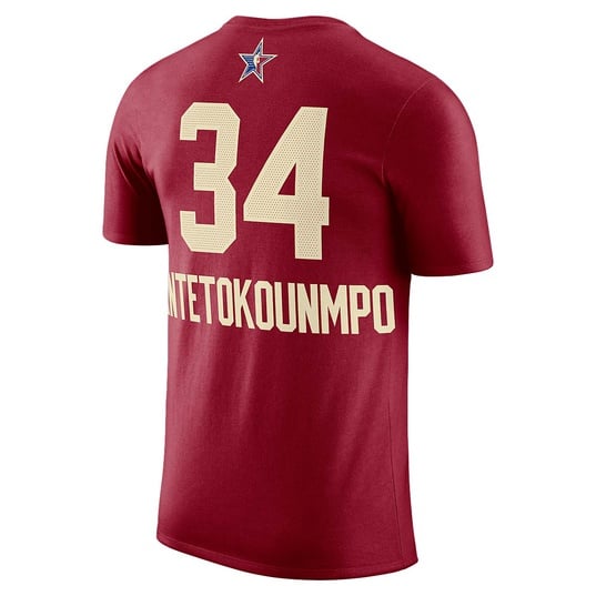 NBA ALL-STAR WEEKEND GIANNIS ANTETOKOUNMPO N&N T-SHIRT  large image number 2