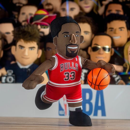 NBA Chicago Bulls Plush Toy Scottie Pippen 25cm  large número de imagen 4
