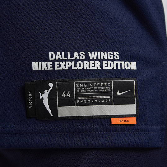 Unisex Dallas Wings Nike Navy 2021 Explorer Edition Victory Custom Jersey